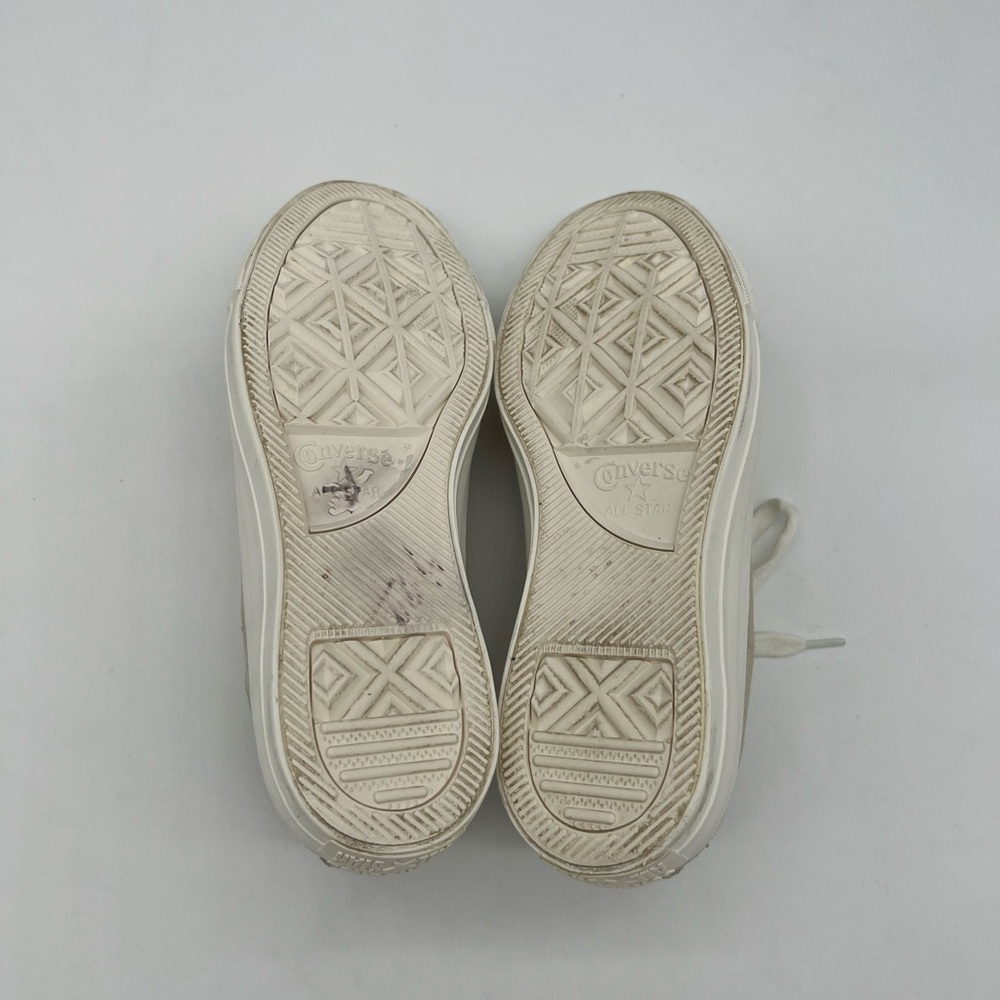CONVERSE All Star Low Top Chic Gold Shimmer Canvas Sneakers Casual Sneakers - Picture 13 of 15